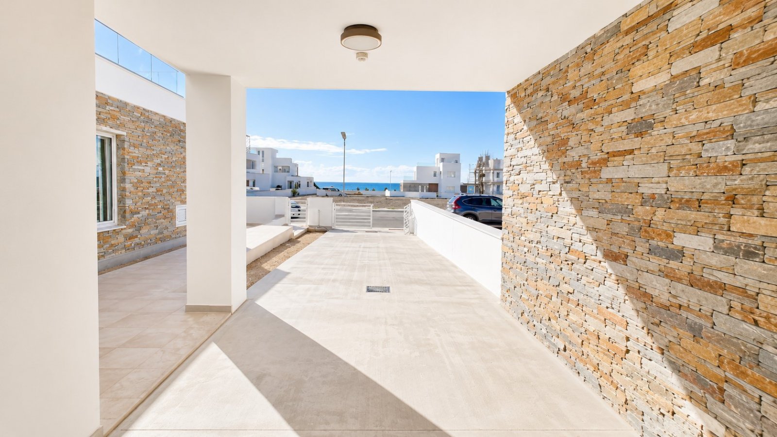 For sale is a modern, detached villa currently under construction in the sought-after area of Geroskipou. This spacious home offers an internal space
