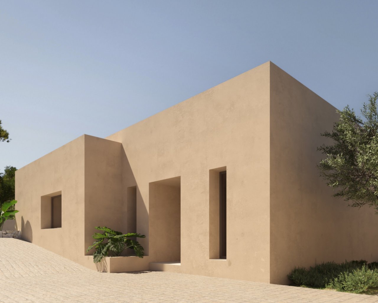 Architecture of clarity: cubic elegance with intelligent lighting and harmonious space design Architecture of clarity: cubic elegance with intelligent lighting and harmonious space design