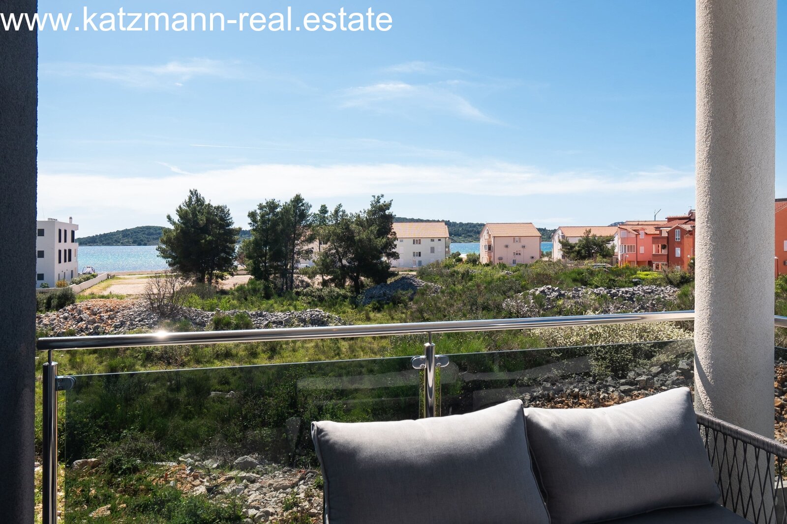 Möblierte Neubau-Wohnung mit Meerblick - Srima, Vodice