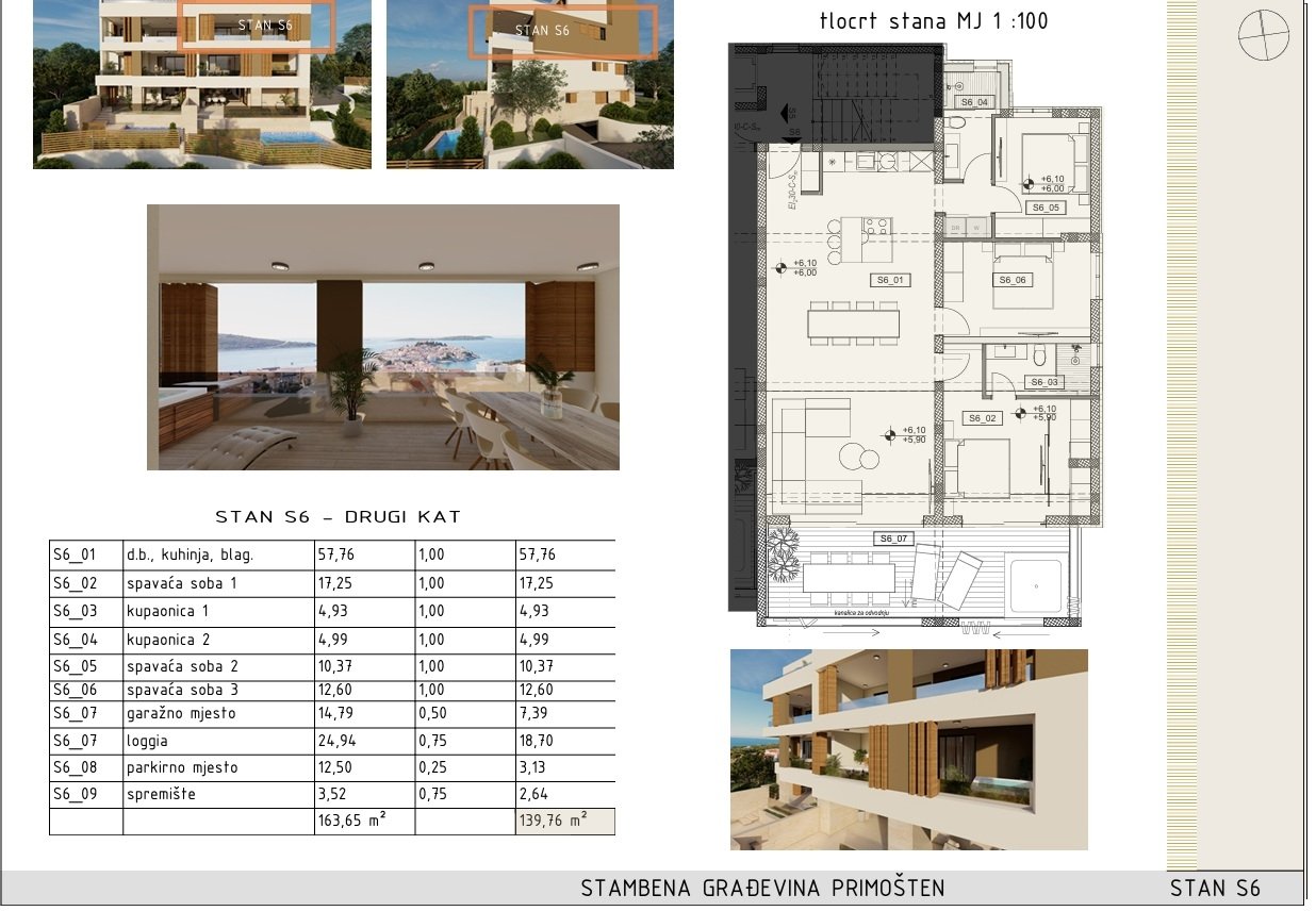 275001 - Wohnung in Primošten