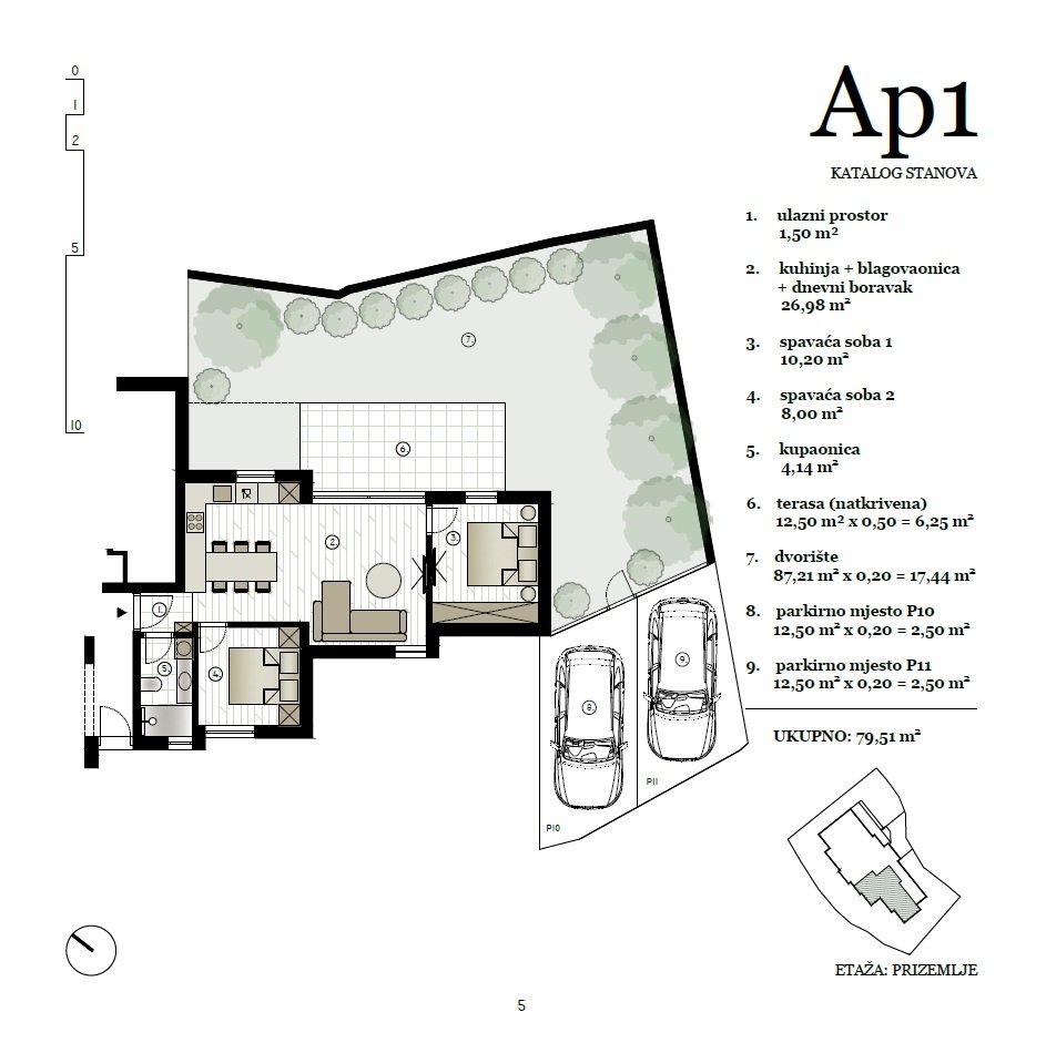 273712 - Wohnung in Murter