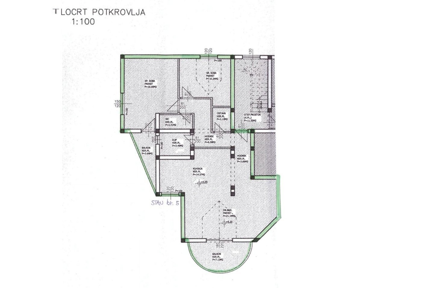 273490 - Wohnung in Vodice