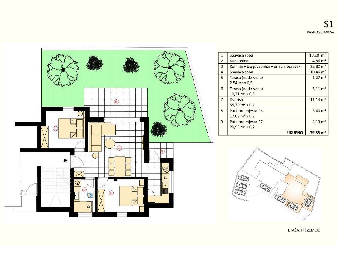 589155 - Wohnung in Murter