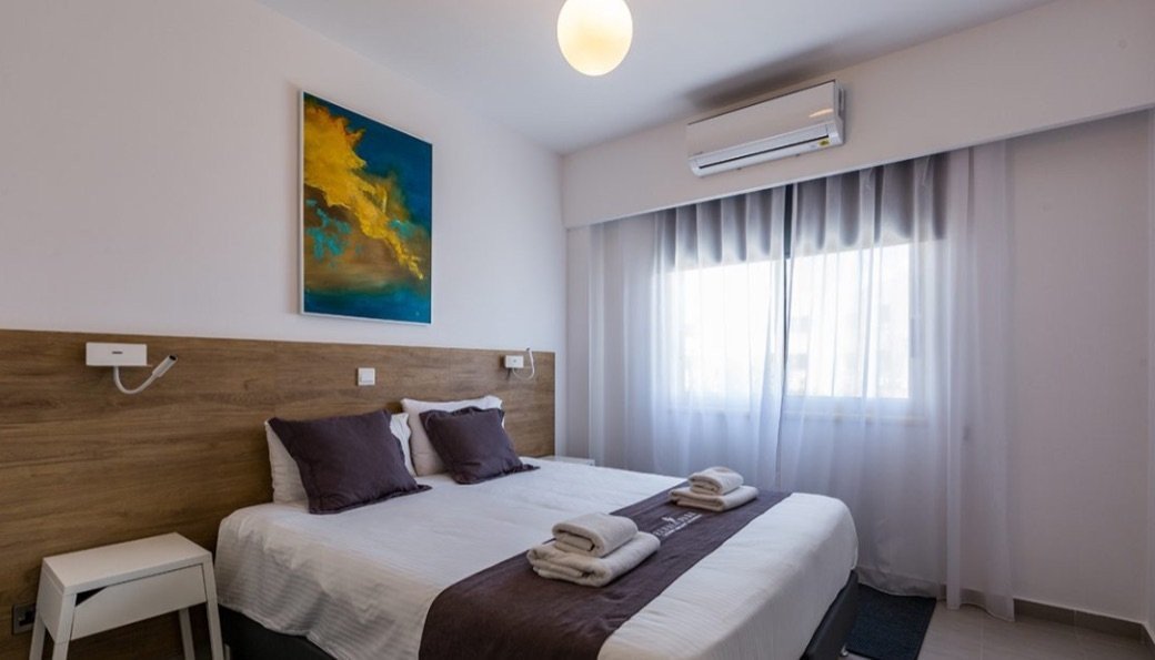 Located on the 2nd floor this exclusive three-bedroom luxury apartment has an open plan living and dining area with a separated fully equipped modern