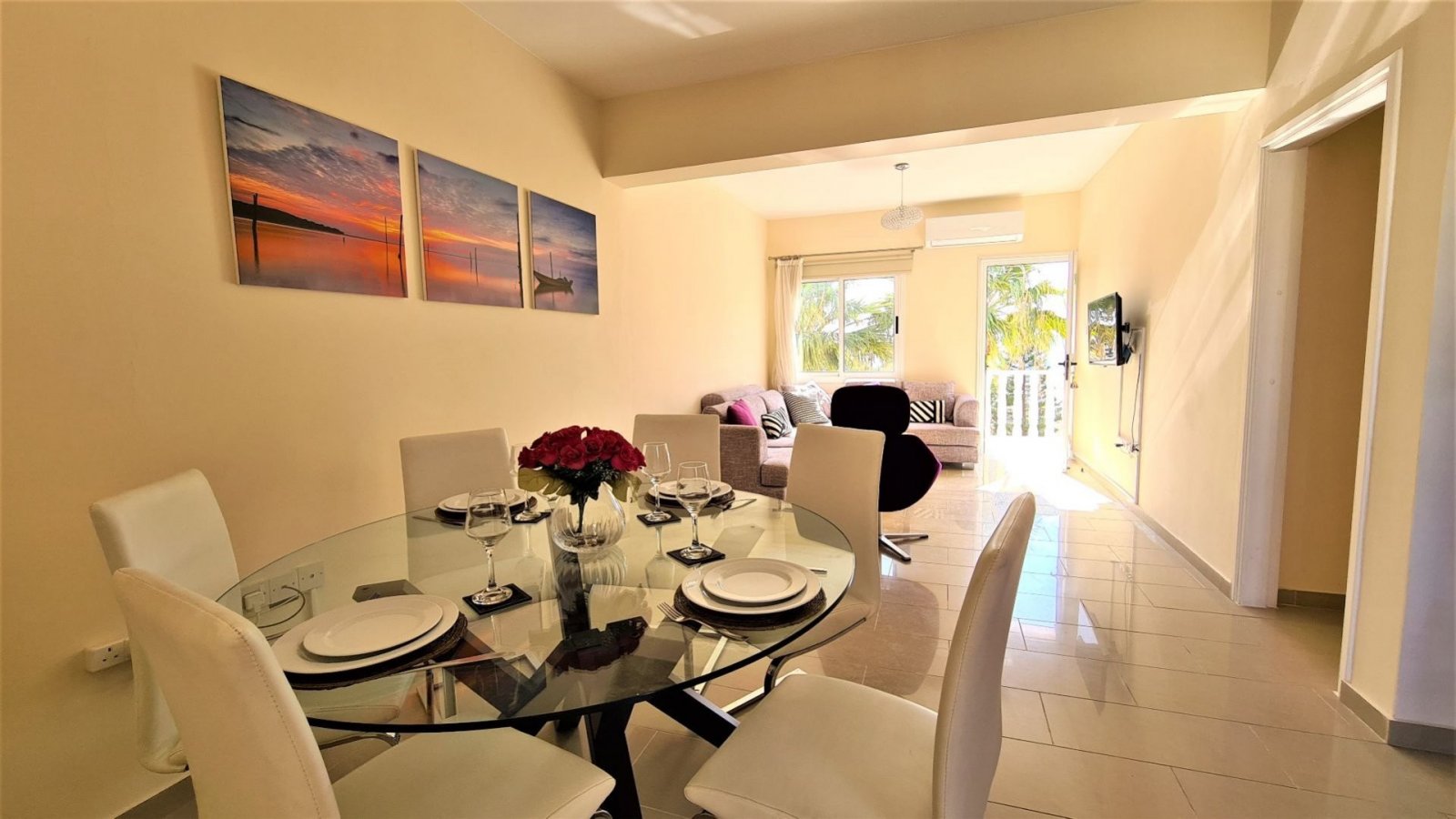 For Sale apartment on first floor near all amenities and the venues beach.