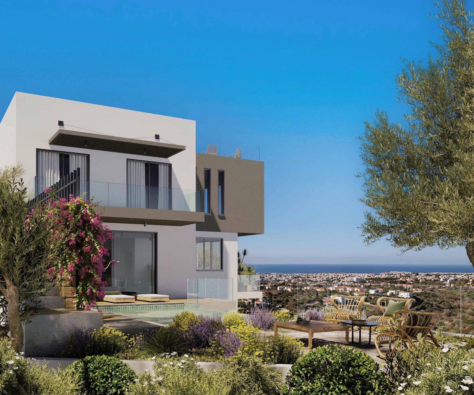 THIS PROJECT IS SUBJECT TO VAT
COMPLETION DATE: 18 MONTHS CONSTRUCTION PERIOD
INCLUDED:
SWIMMING POOL, UNDERFLOOR
HEATING, CONCEALED A/C, ROOF GAR