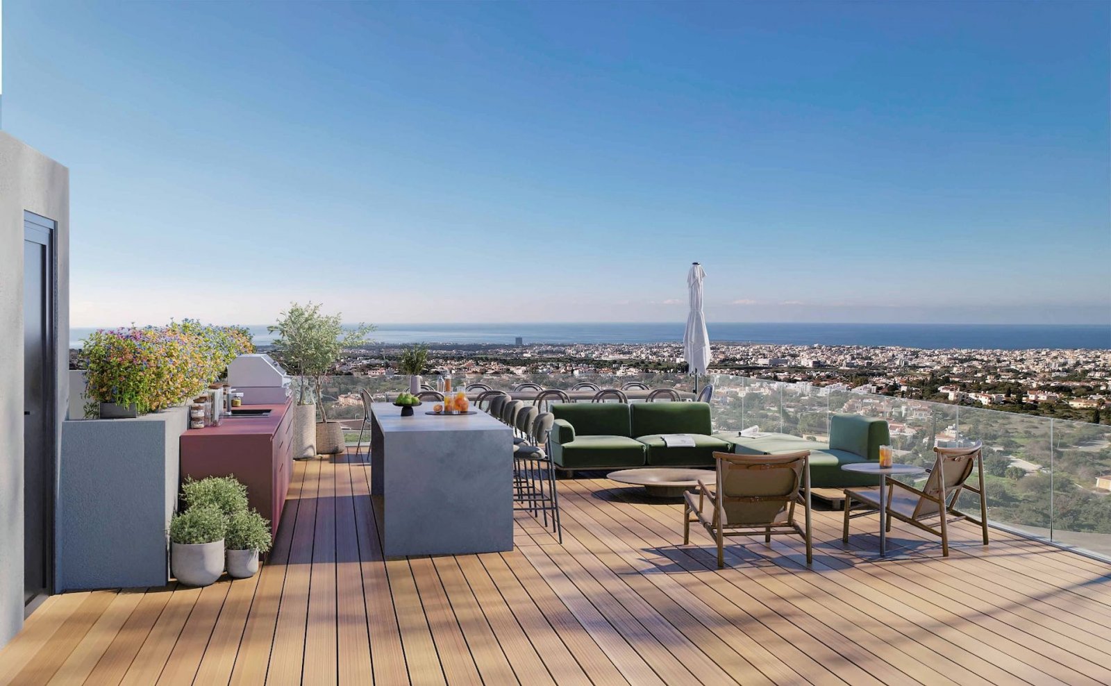 THIS PROJECT IS SUBJECT TO VAT
COMPLETION DATE: 18 MONTHS CONSTRUCTION PERIOD
INCLUDED:
SWIMMING POOL, UNDERFLOOR
HEATING, CONCEALED A/C, ROOF GAR