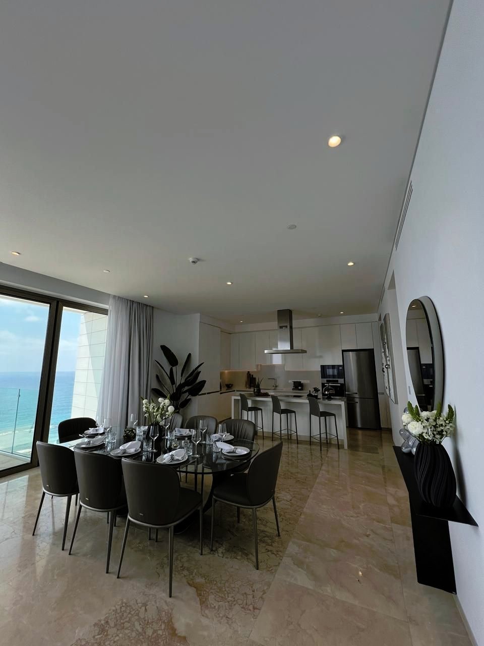 For Sale Under Construction On A New Tower in Kato Paphos a 3 Bedroom Apartment on the 14th Floor in a Luxury waterfront leaving is the new best resid