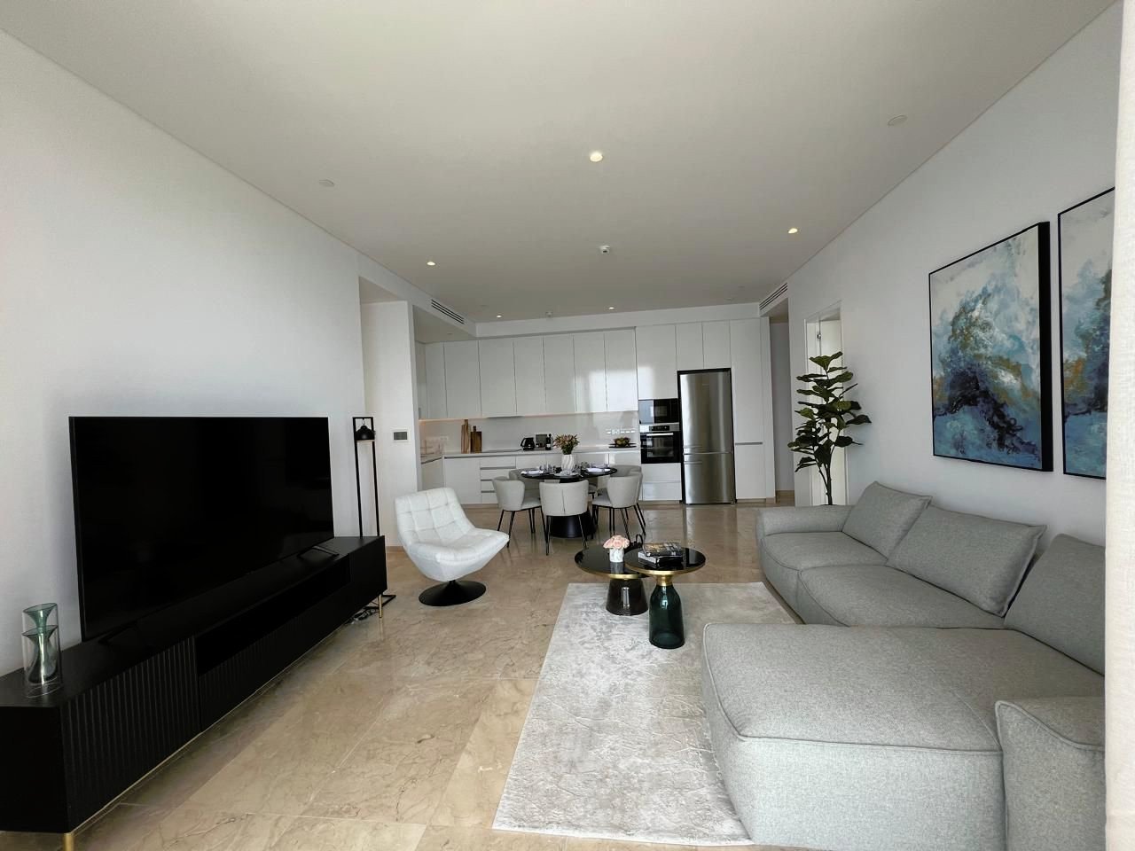 For Sale Under Construction On A New Tower in Kato Paphos a 3 Bedroom Apartment on the 14th Floor in a Luxury waterfront leaving is the new best resid