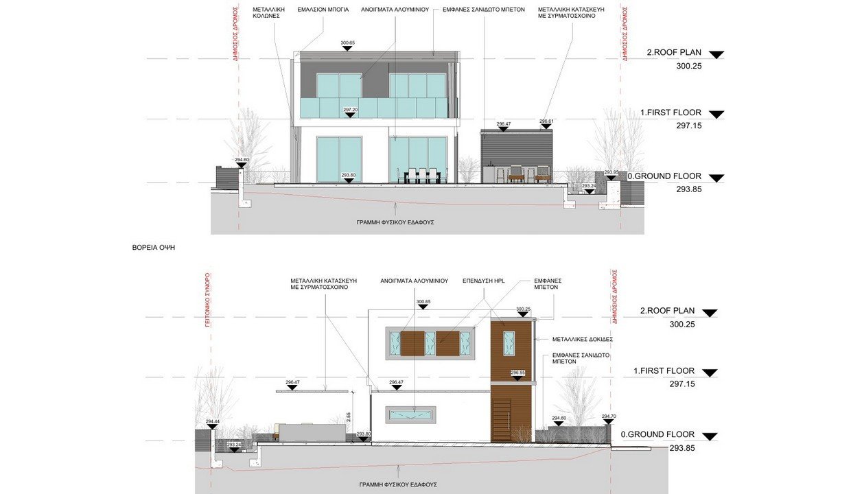 For sale: A modern detached villa, offered off-plan with a starting date after the signing of the sales agreement and completion is one year.
It is l