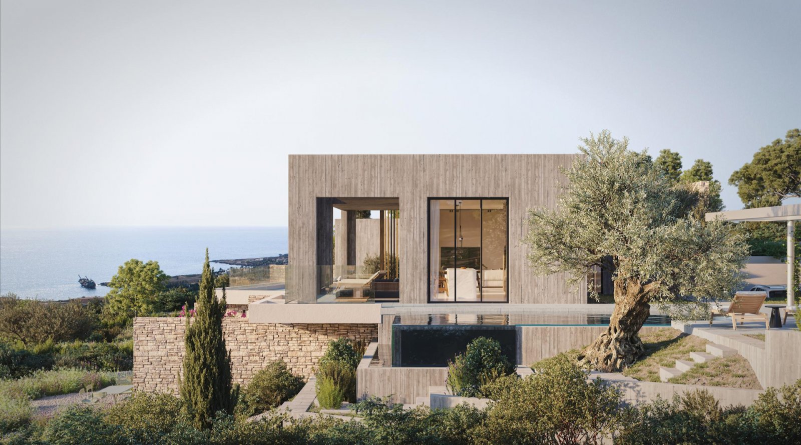 For sale is a stunning detached villa under construction, offering a spacious internal area of 332.44 m² on a generous plot in the highly sought-after