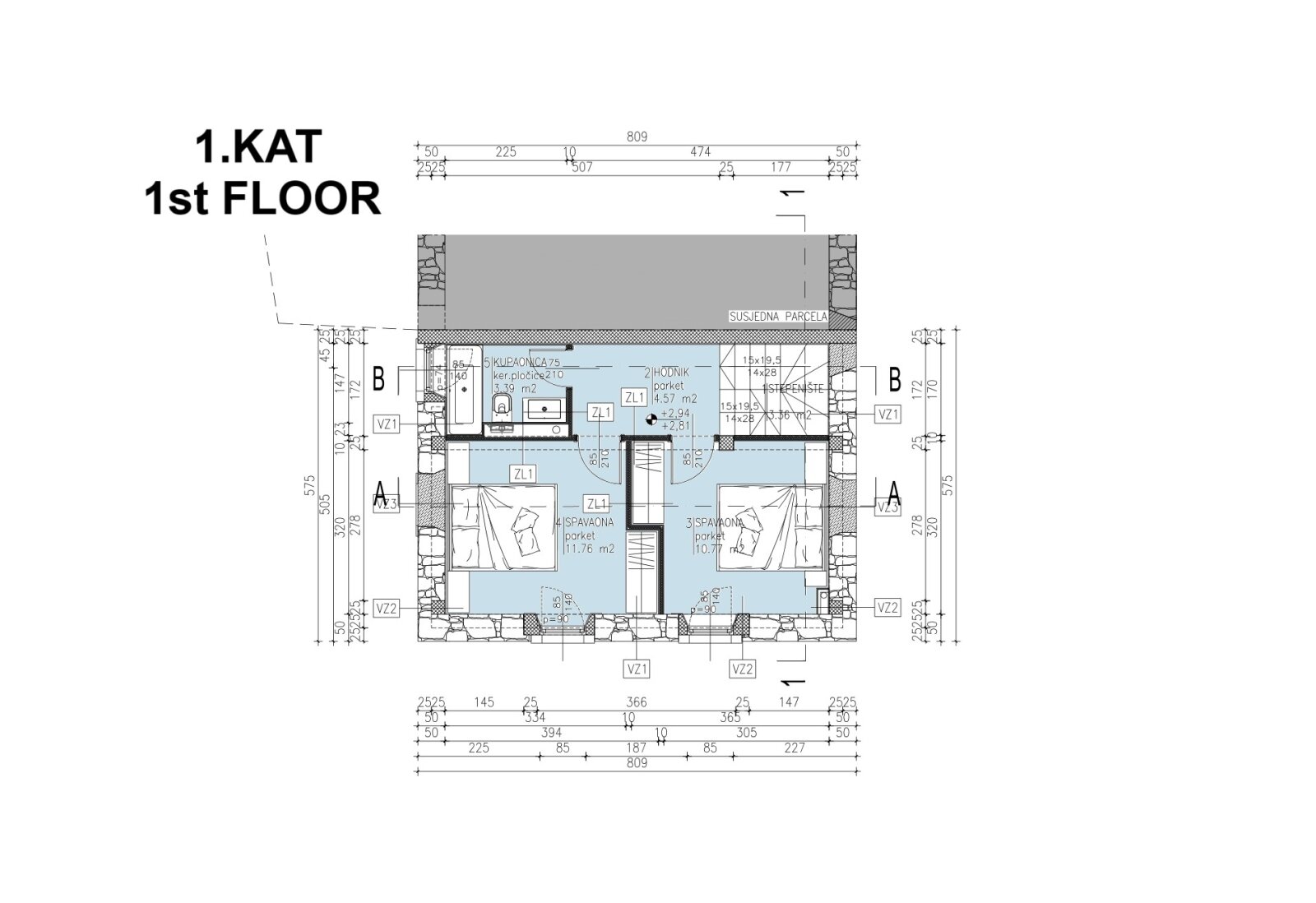 Traditionelles Steinhaus mit modernem Design - Vodice Zentrum