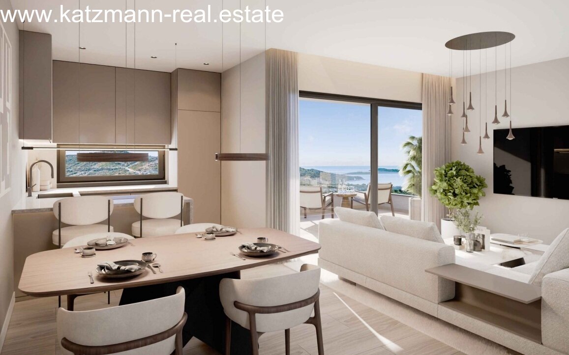 Neubau-Wohnung mit Panoramablick - Primošten
