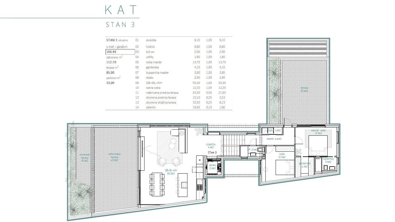 640428 - Wohnung in Črnomerec