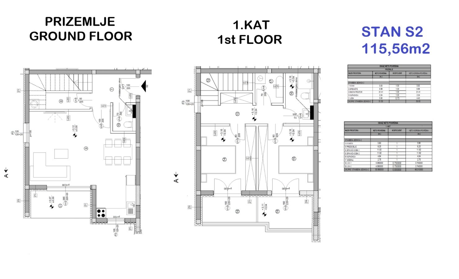 291723 - Wohnung in Vodice