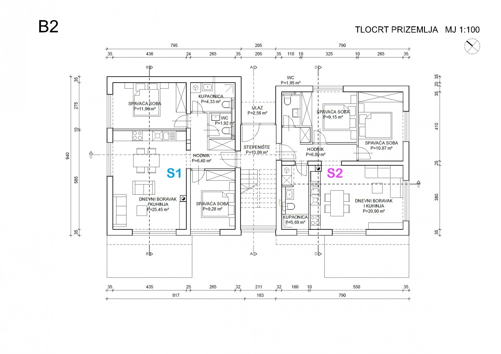 302751 - Wohnung in Šibenik - Okolica