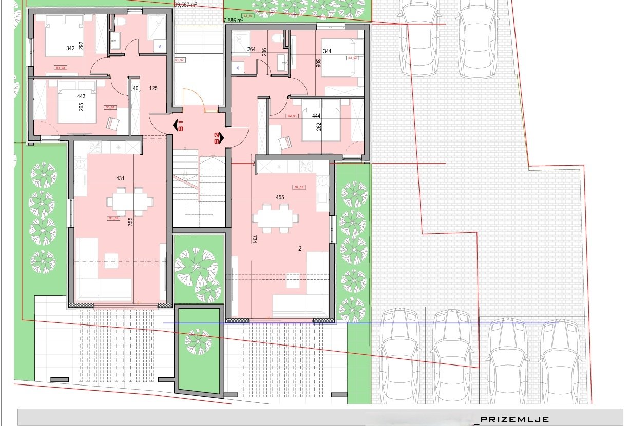 284587 - Wohnung in Vodice