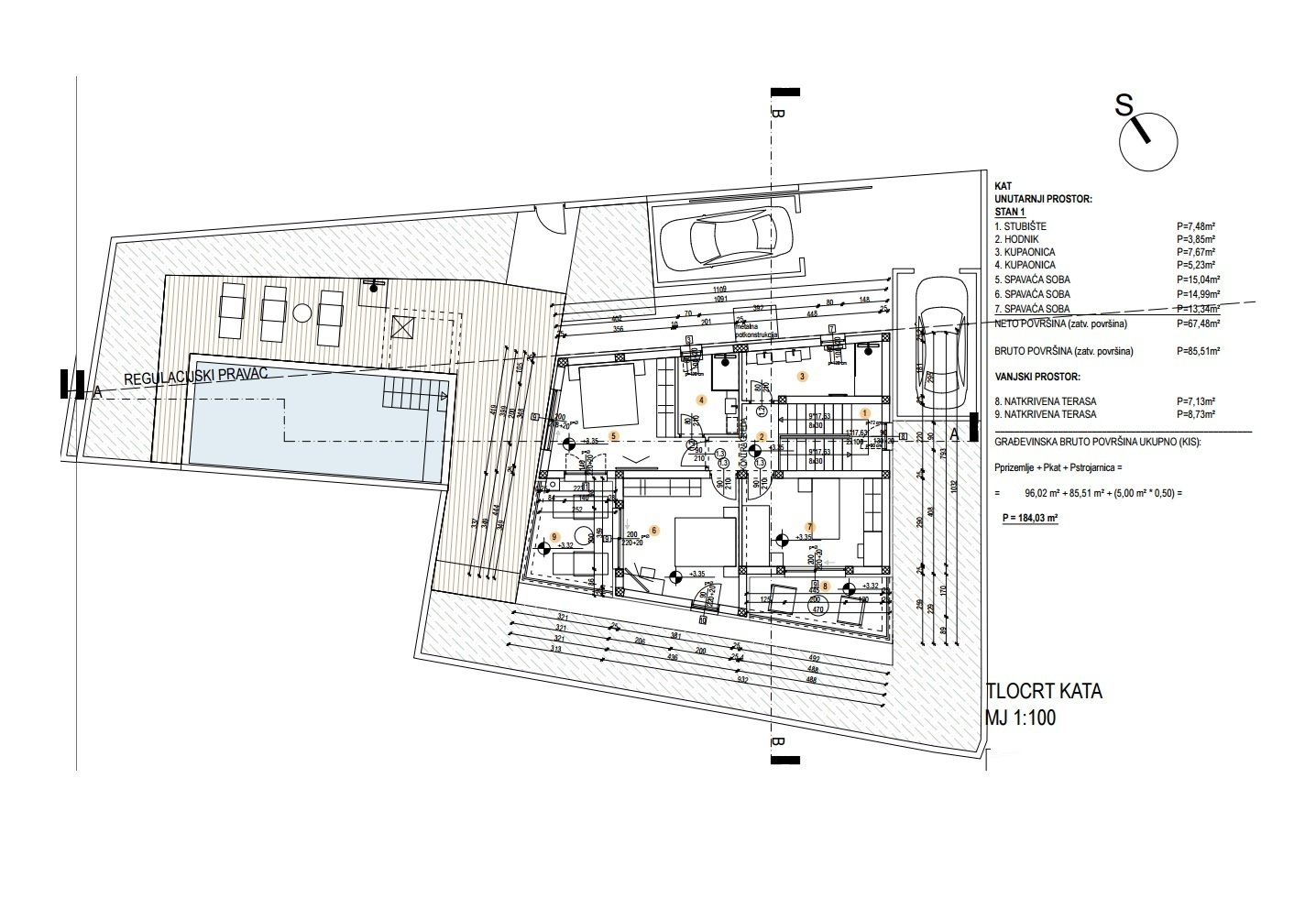 276912 - Grundstück in Vodice