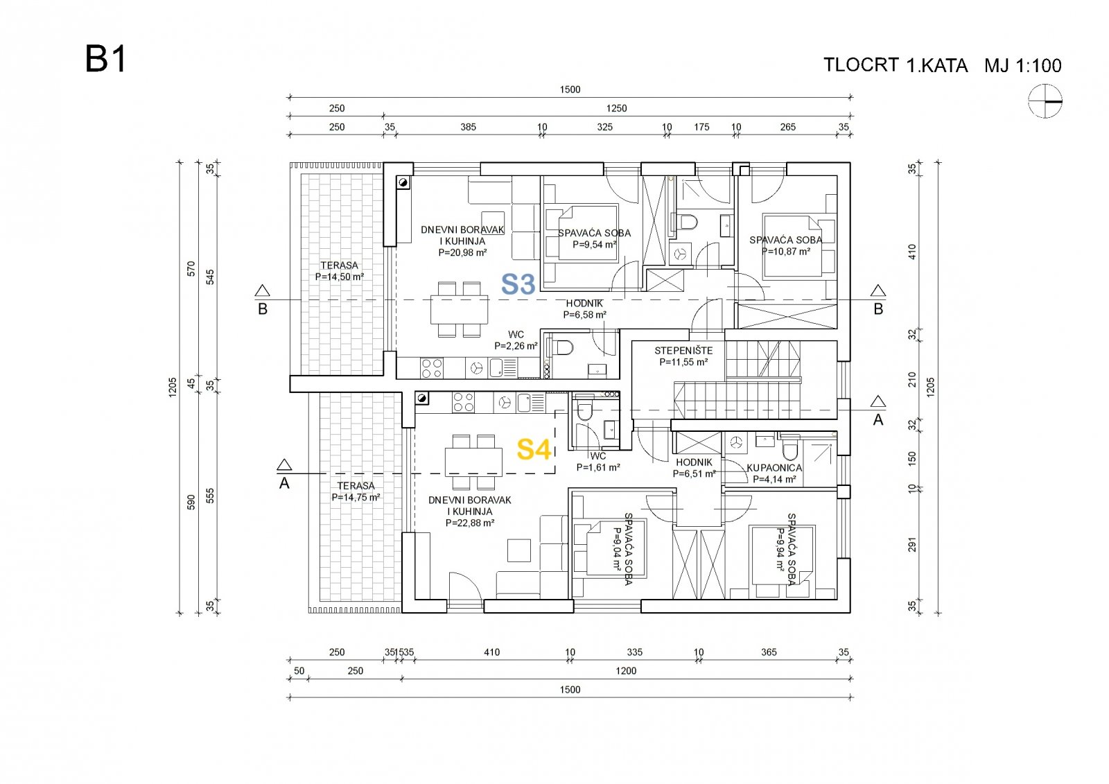 302746 - Wohnung in Šibenik - Okolica
