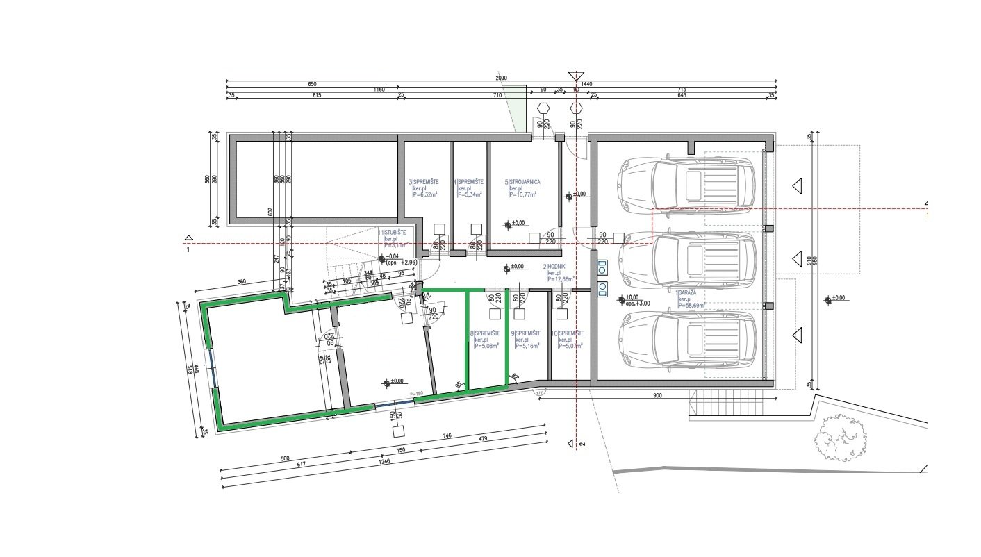 274484 - Wohnung in Tisno