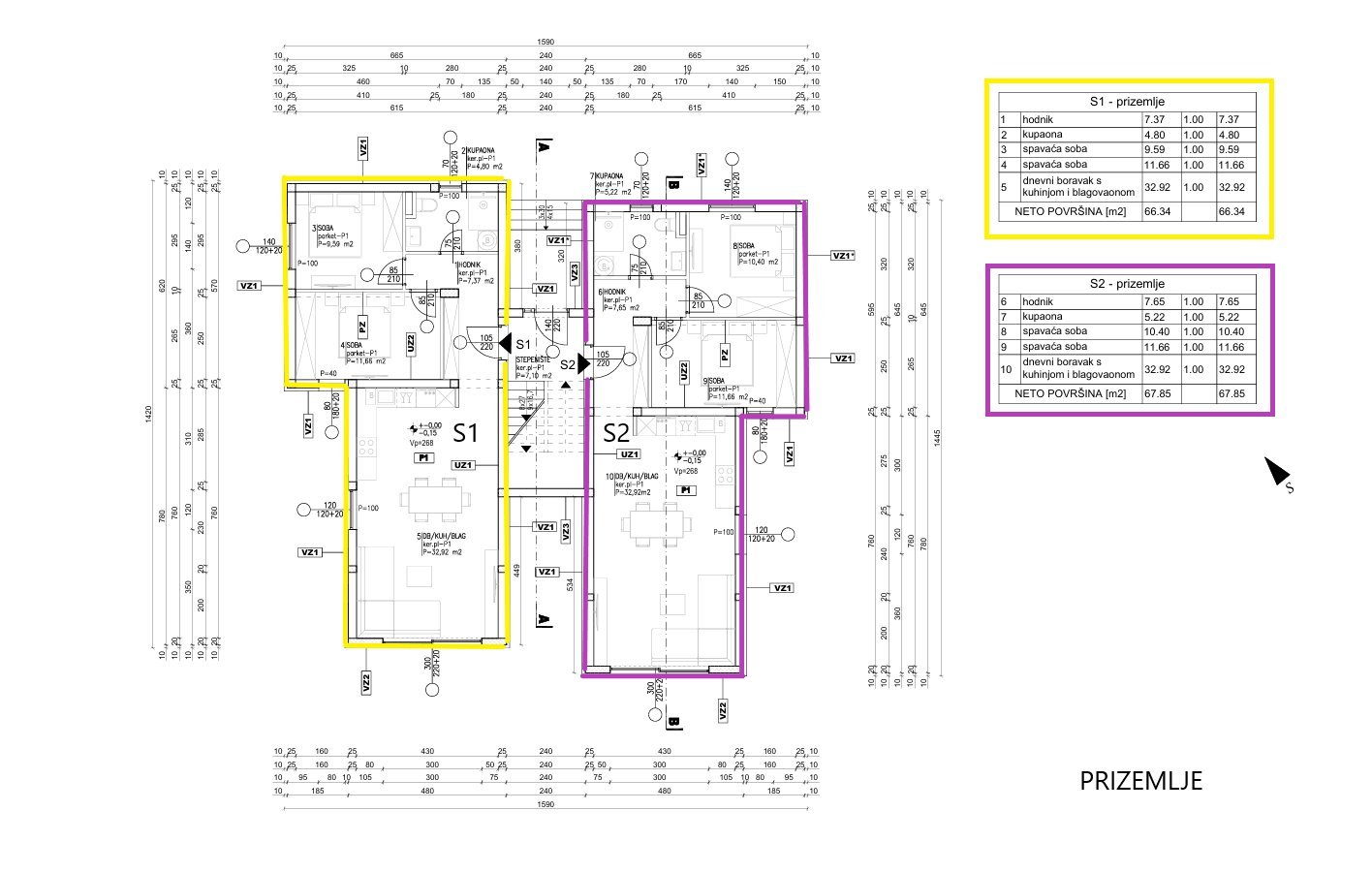 633447 - Wohnung in Vodice