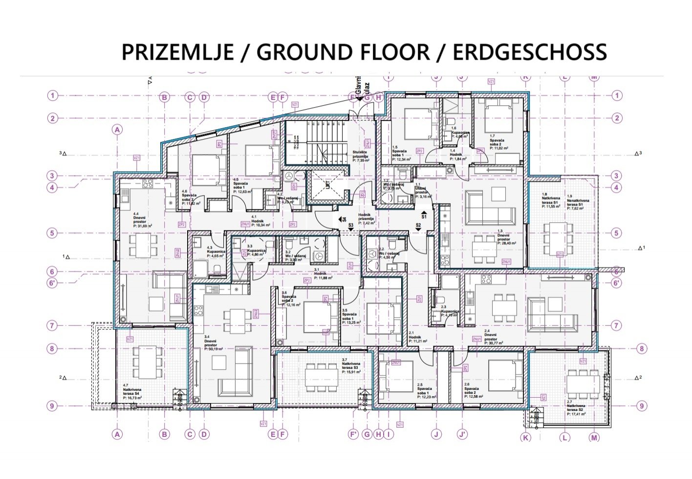 274433 - Wohnung in Vodice