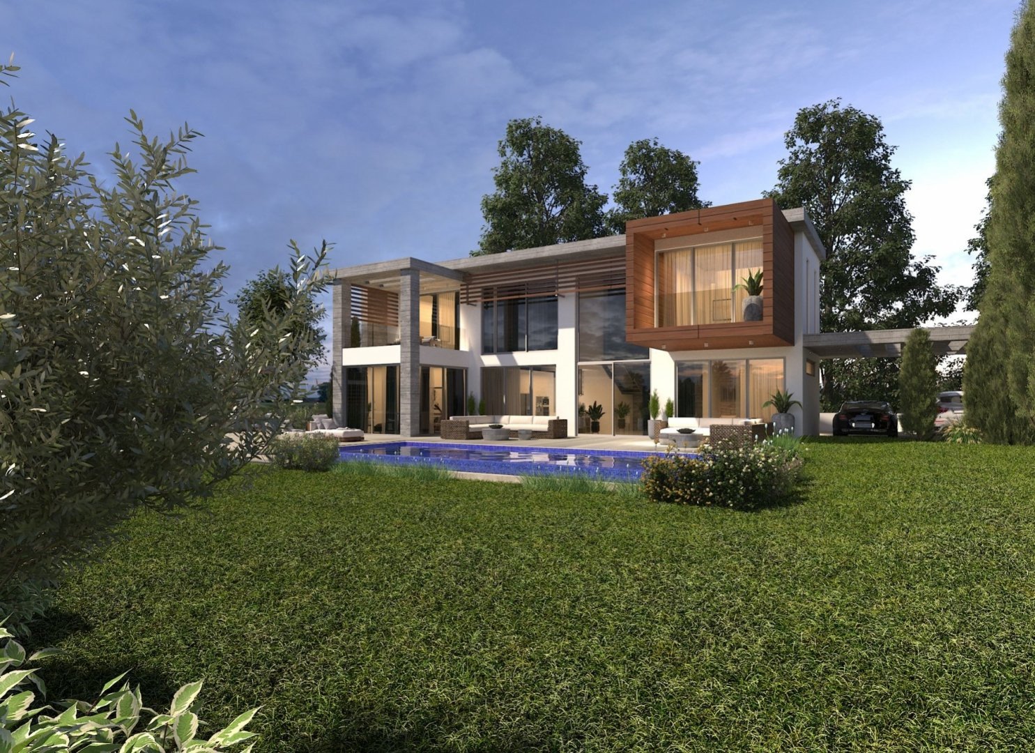 Fantastic Brand New Villa in Pegeia Available for Sale,
Luxury Modern High Quality for sale 4 Bedrooms, 4 Bathrooms.
350m2 covered, 1000m2 plot,