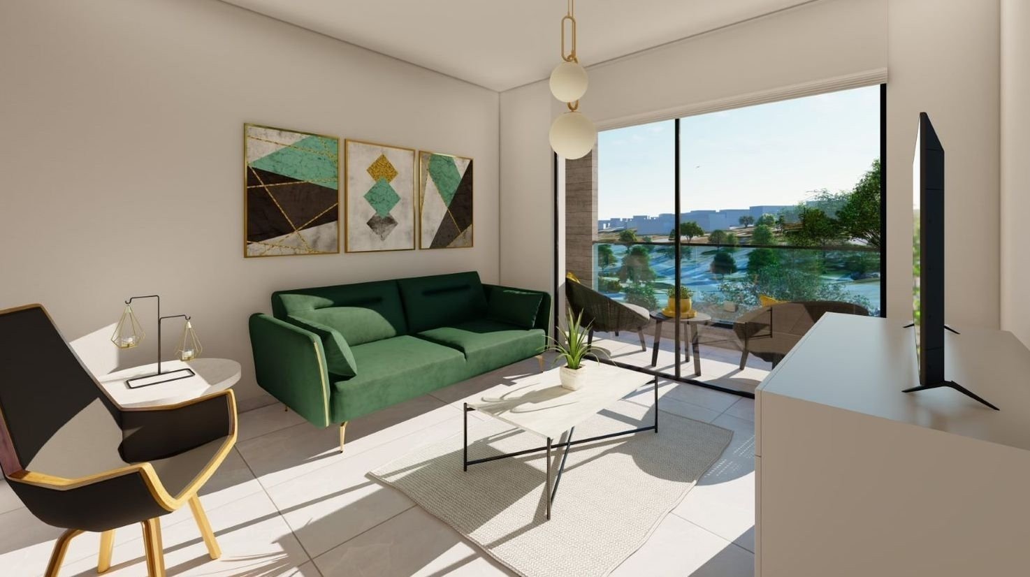 FOR SALE 2 BEDROOM 2 BATHROOM APARTMENT in a New under construction Apartments Project 
for sale above the Universal area of Paphos. (Available anoth