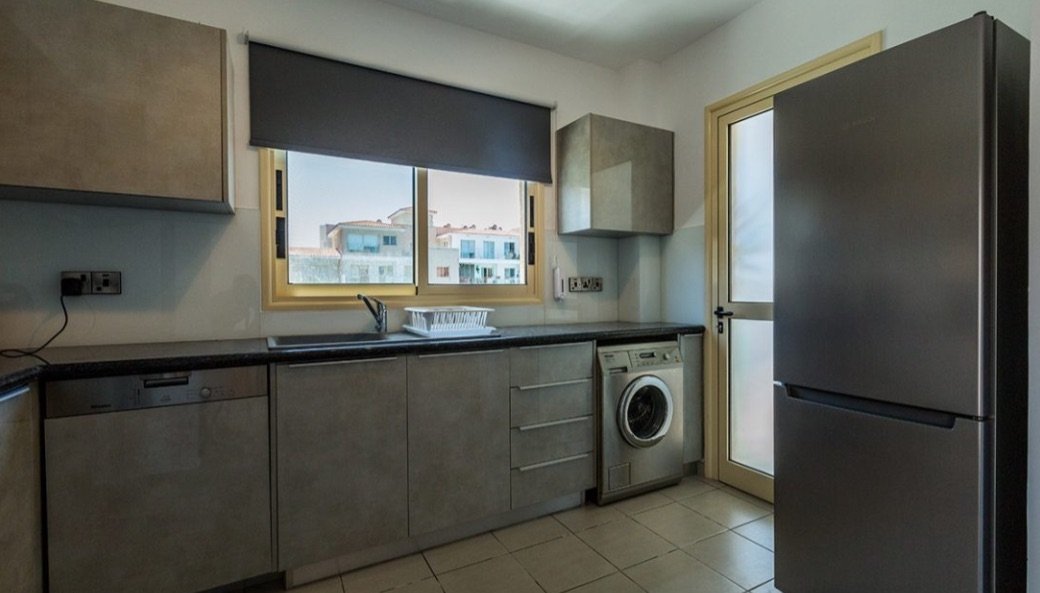 Located on the 2nd floor this exclusive three-bedroom luxury apartment has an open plan living and dining area with a separated fully equipped modern 