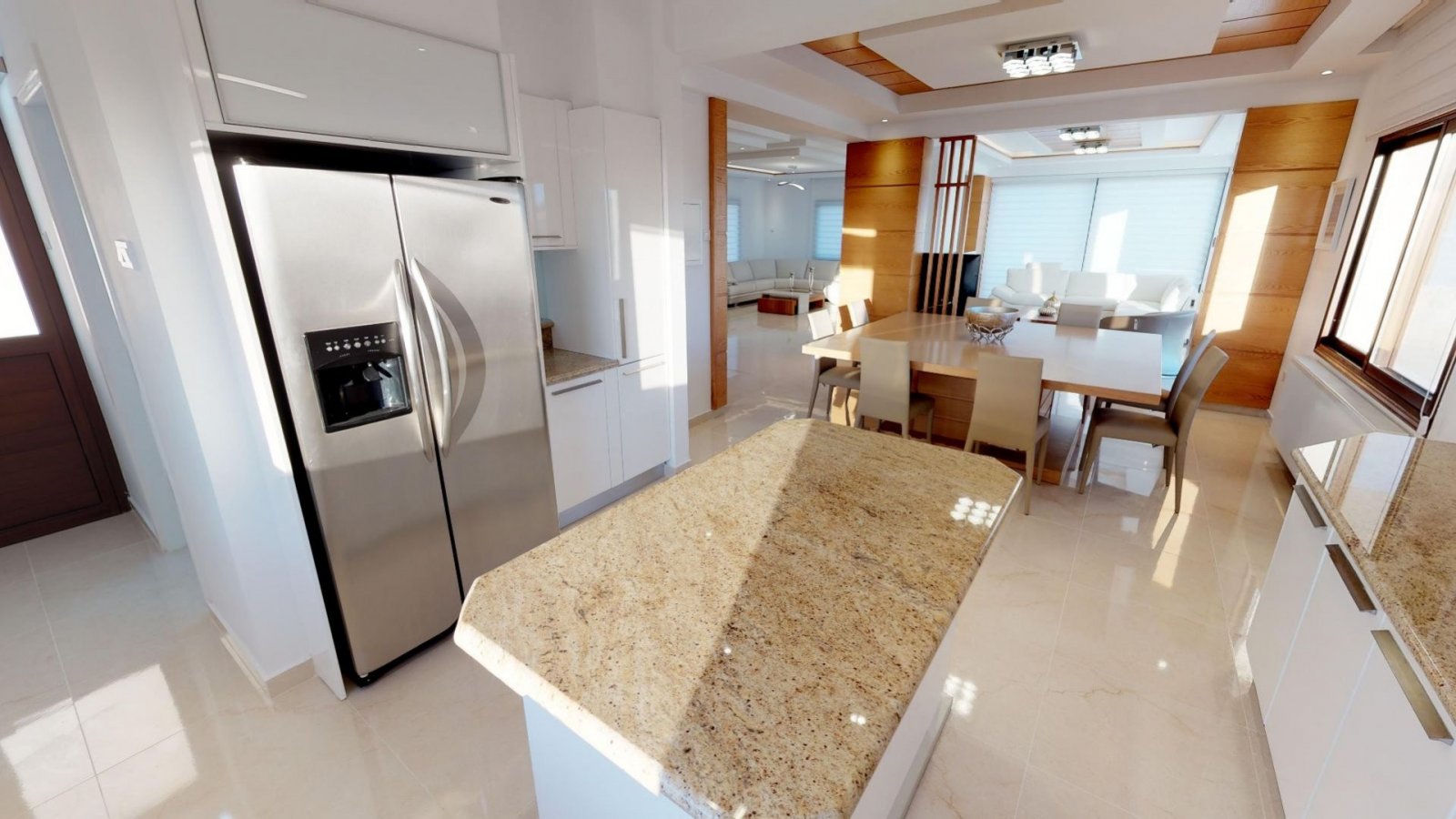 4 Bedroom Exclusive luxurious Villa in Kouklia of Pafos, 2 minutes drive to the beach and the motorway. Close to Aphrodite Hills and Secret valley. Si