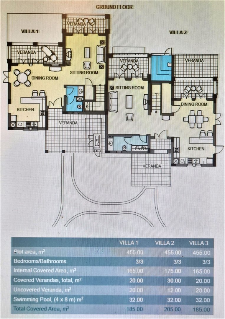 Villa for sale in Aphrodite Hills Koukila in Paphos
Beautiful 3 bedroom villa, south-facing site offering fabulous sea views and is just a short strol