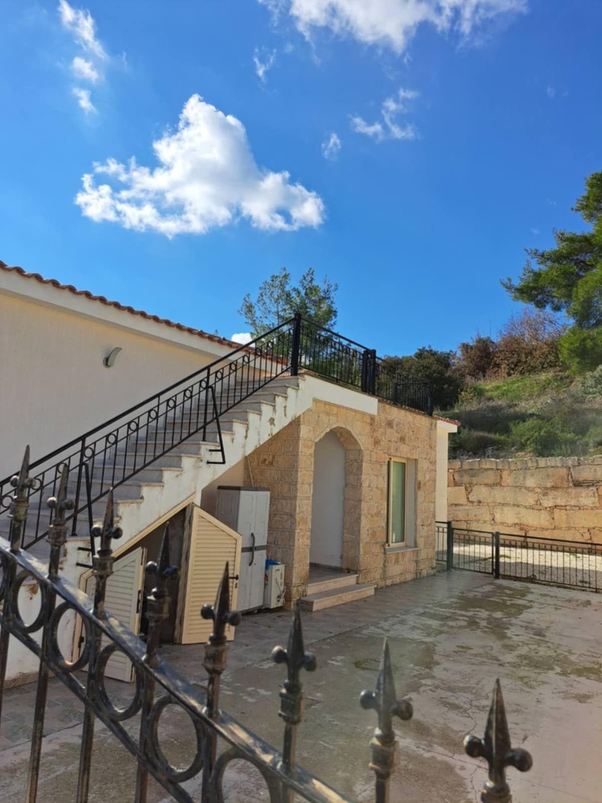 For sale is a charming bungalow located in the serene area of Kivides. This well-maintained resale property offers 119 m² of internal space, featuring