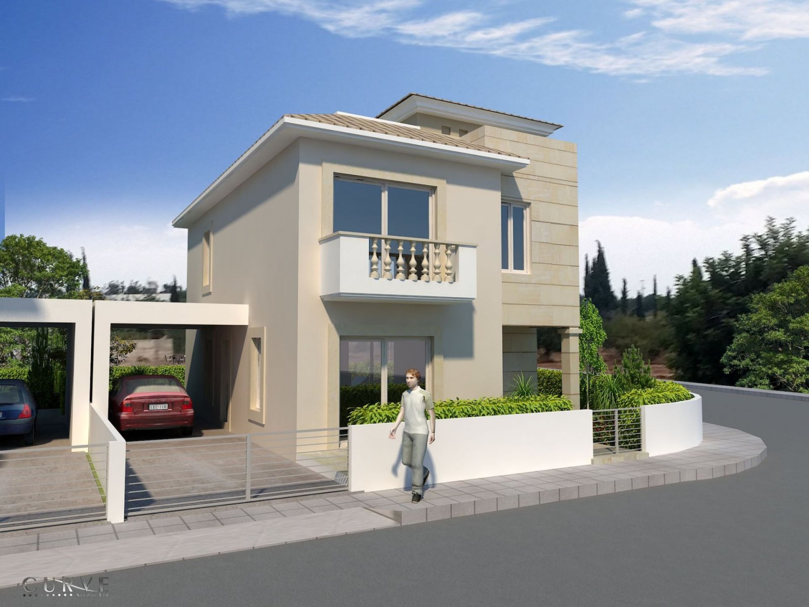 For sale is a stunning detached villa located in the desirable area of Konia. This key-ready home boasts a generous internal space of 162 m2 and featu