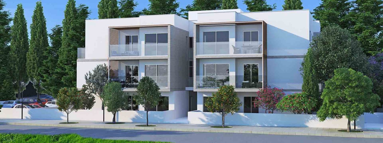 Onero Residences, Apartment No. 210 in Block C is a 3-bedroom apartment for sale in the heart of the tourist area of Paphos. The apartment is adjacent