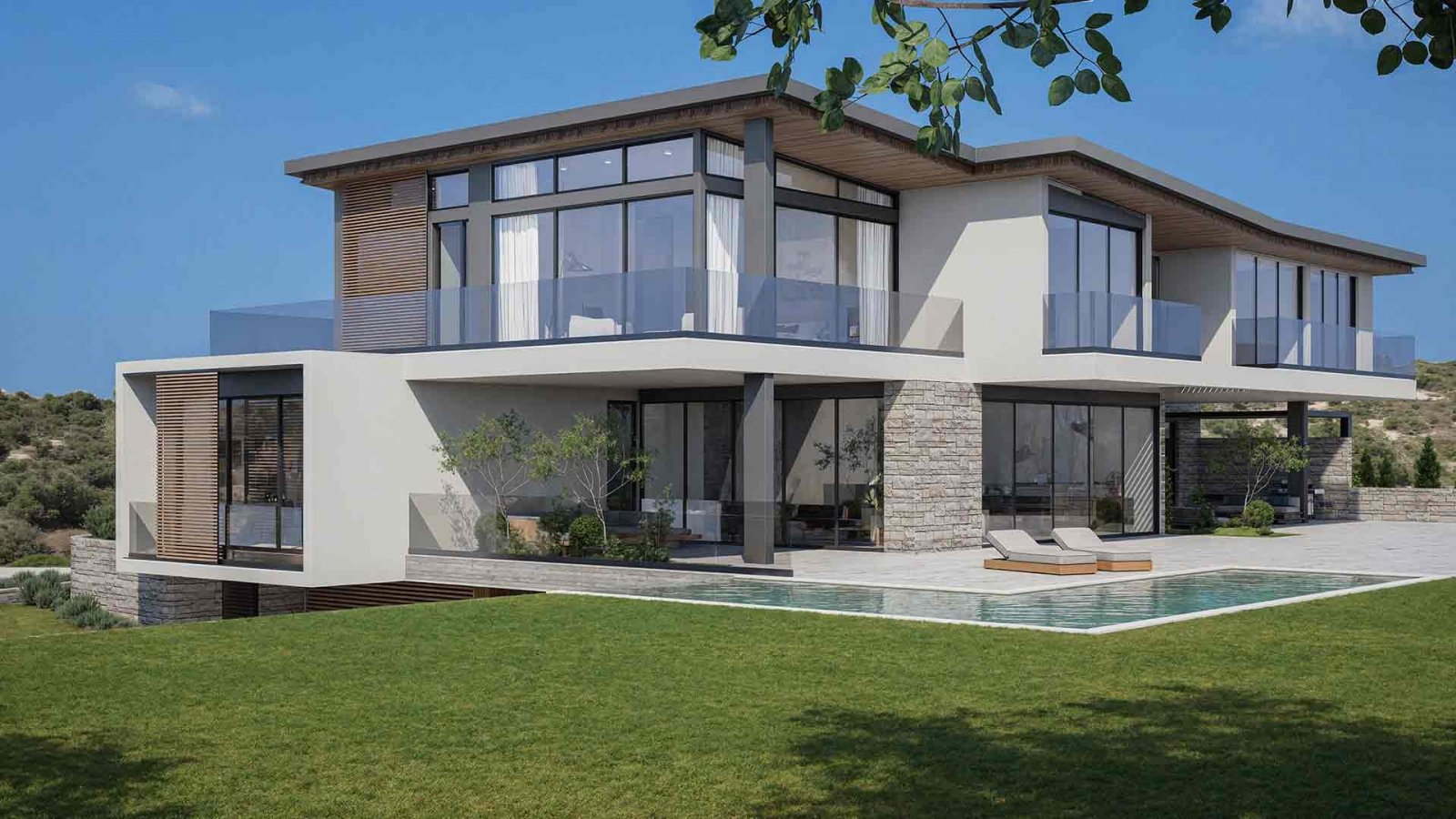 Villa INFINITY is an exceptional 5-bedroom villa designed in an exceptionally large plot of 2,926 m2, located in the famous Venus Rock Golf Resort.
Th