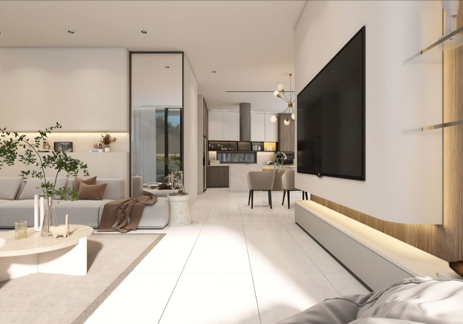 For sale: This modern detached villa in Geroskipou offers a perfect blend of comfort and style. Currently under construction and set for completion in