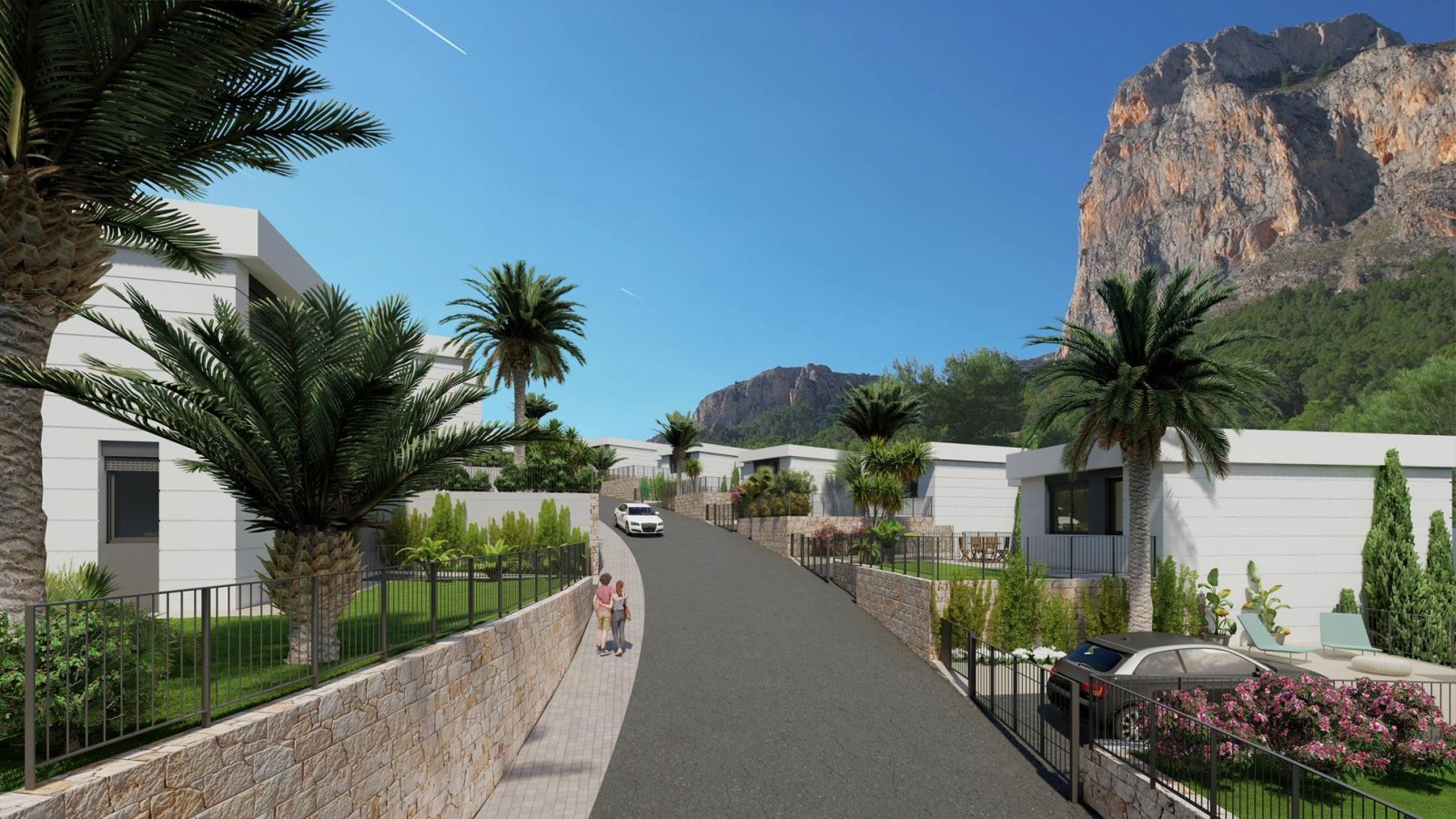 Complexe résidentiel exclusif avec vue panoramique sur la montagne - Architecture moderne dans un cadre naturel à couper le souffle Complexe résidentiel exclusif avec vue panoramique sur la montagne - Architecture moderne dans un cadre naturel à couper le souffle