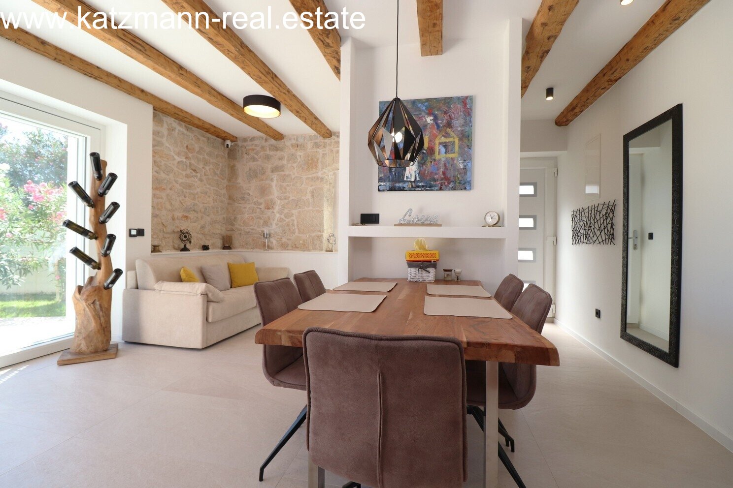 Traditionelles Steinhaus mit modernem Design - Vodice Zentrum