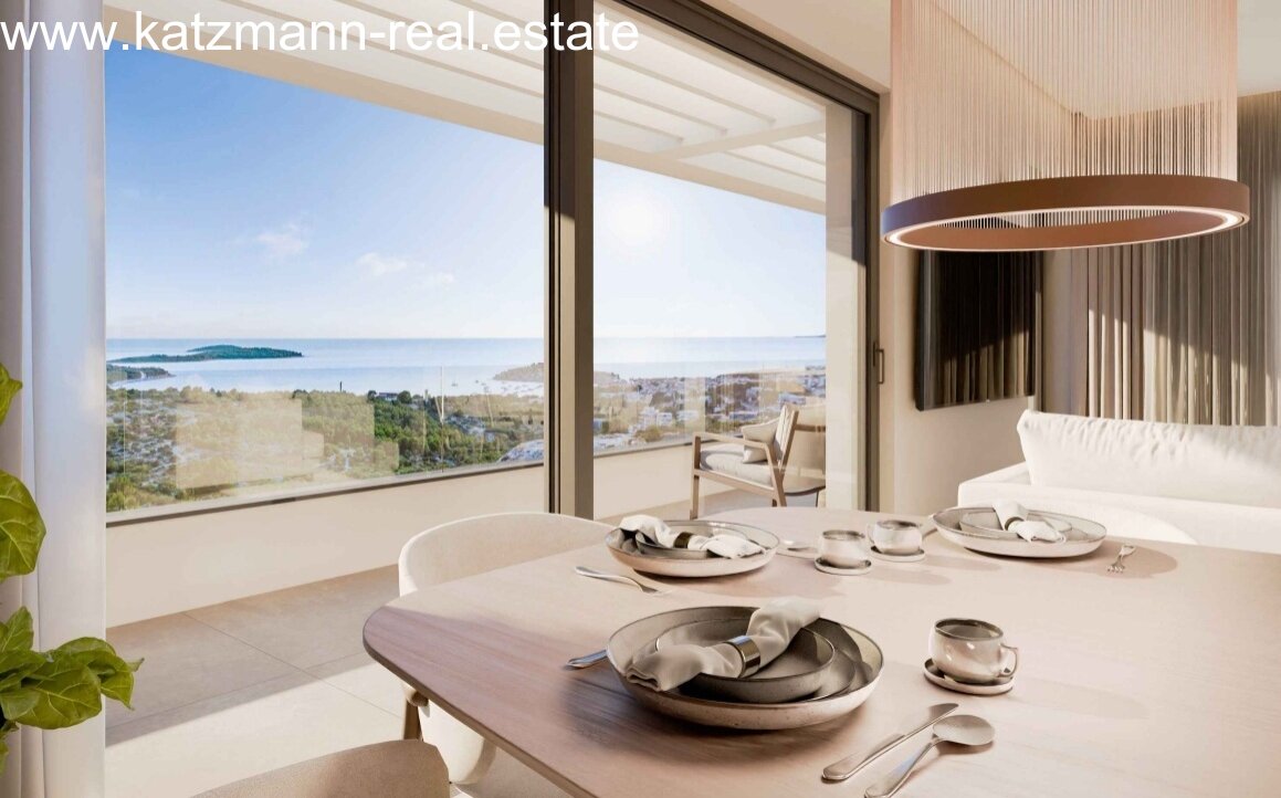 Neubau-Wohnung mit Panoramablick - Primošten