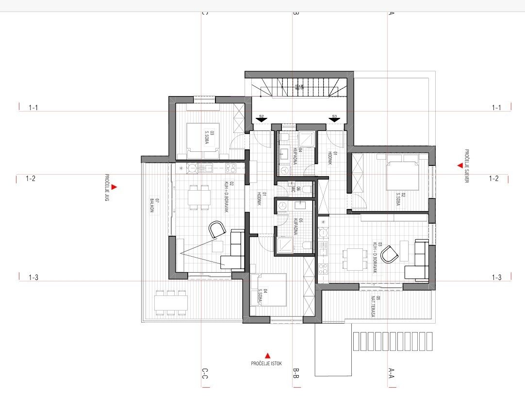 276965 - Wohnung in Vodice