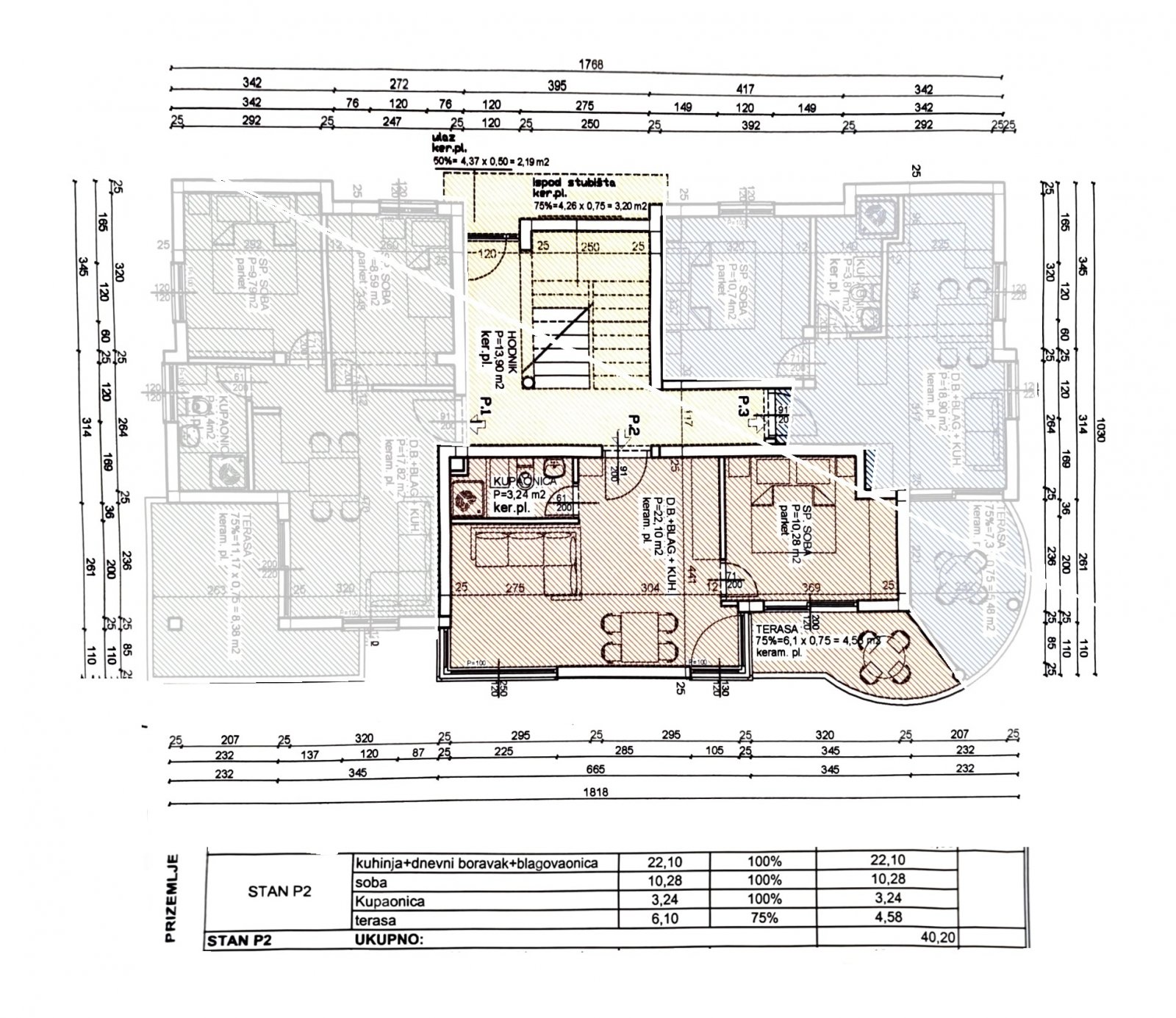 296158 - Wohnung in Vodice