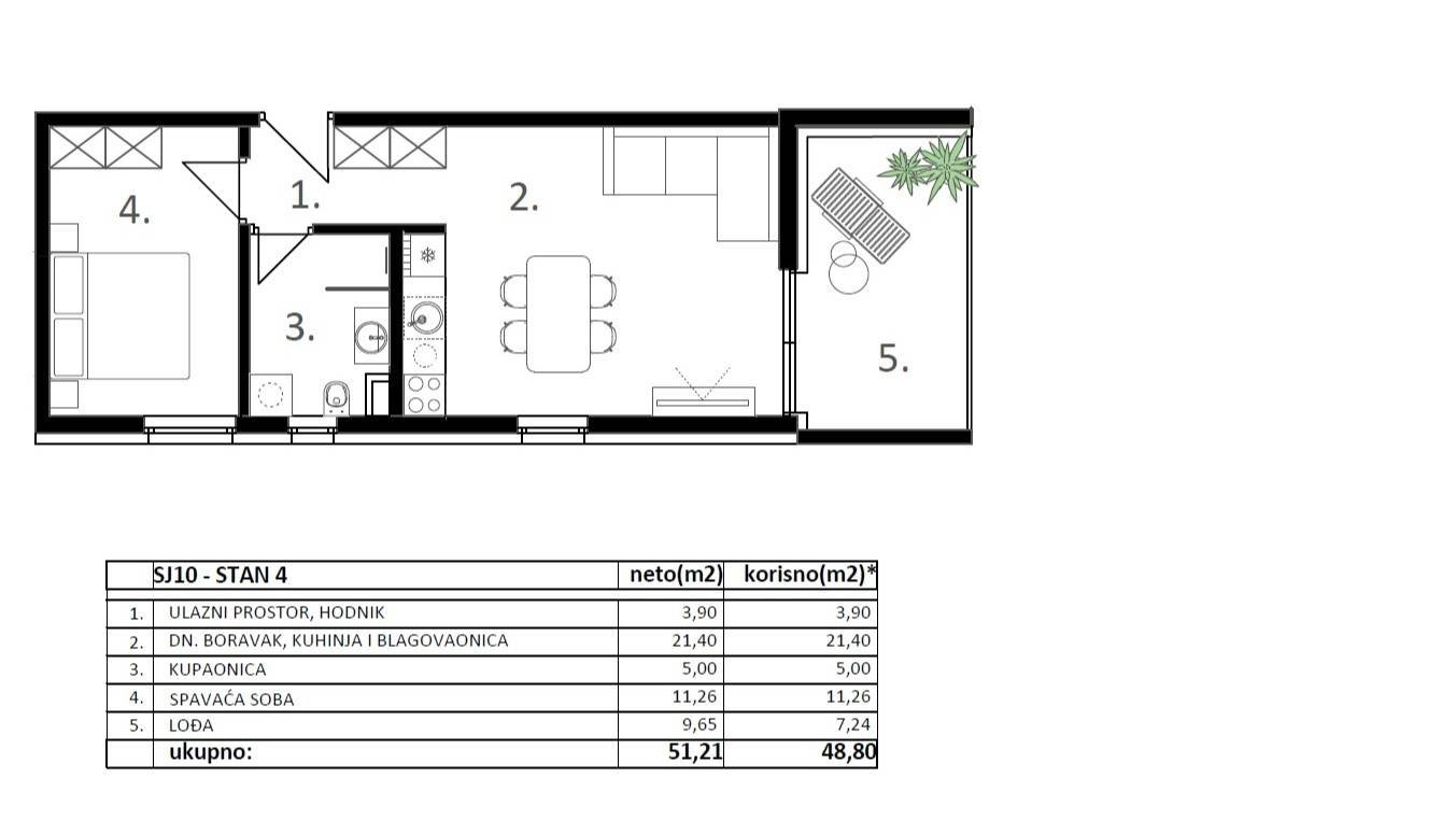 639863 - Wohnung in Vodice