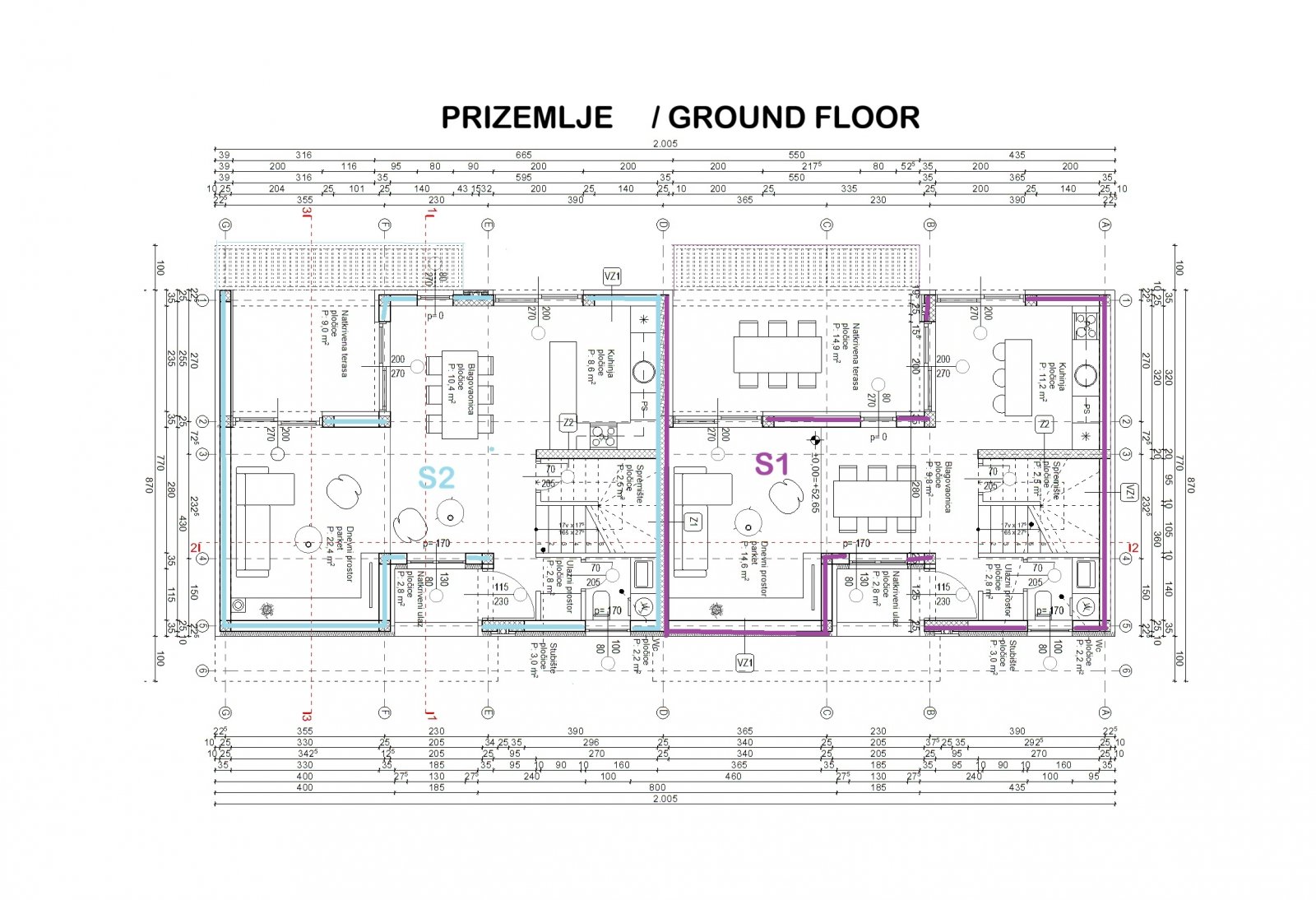 302268 - Villa in Vodice