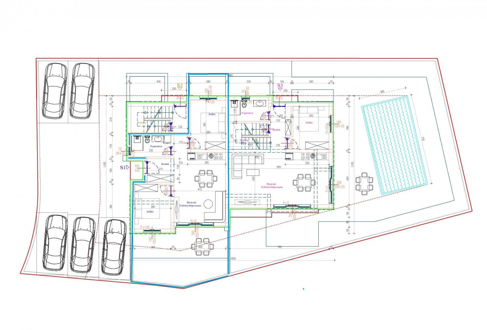 278734 - Wohnung in Vodice