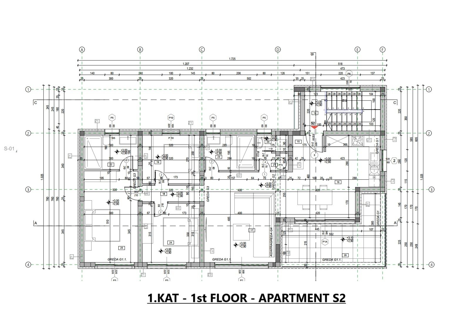 274287 - Wohnung in Vodice