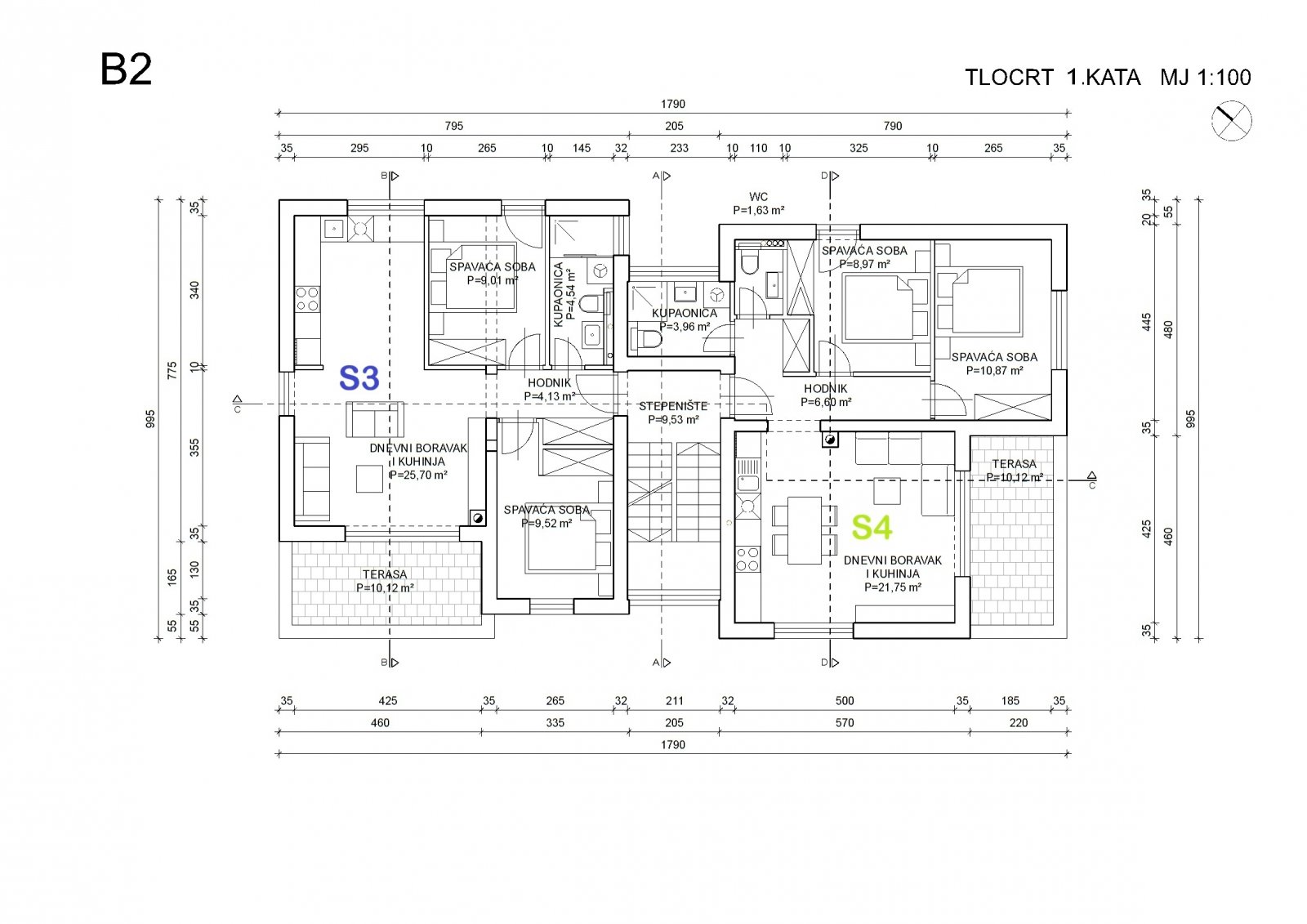 302754 - Wohnung in Šibenik - Okolica