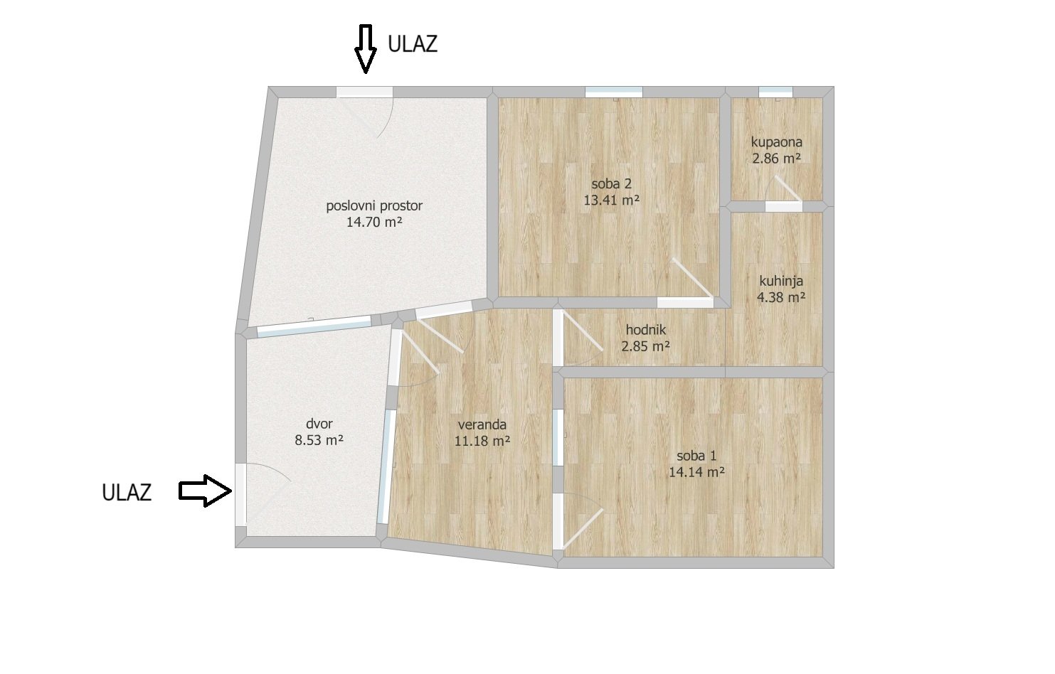 277438 - Wohnung in Šibenik