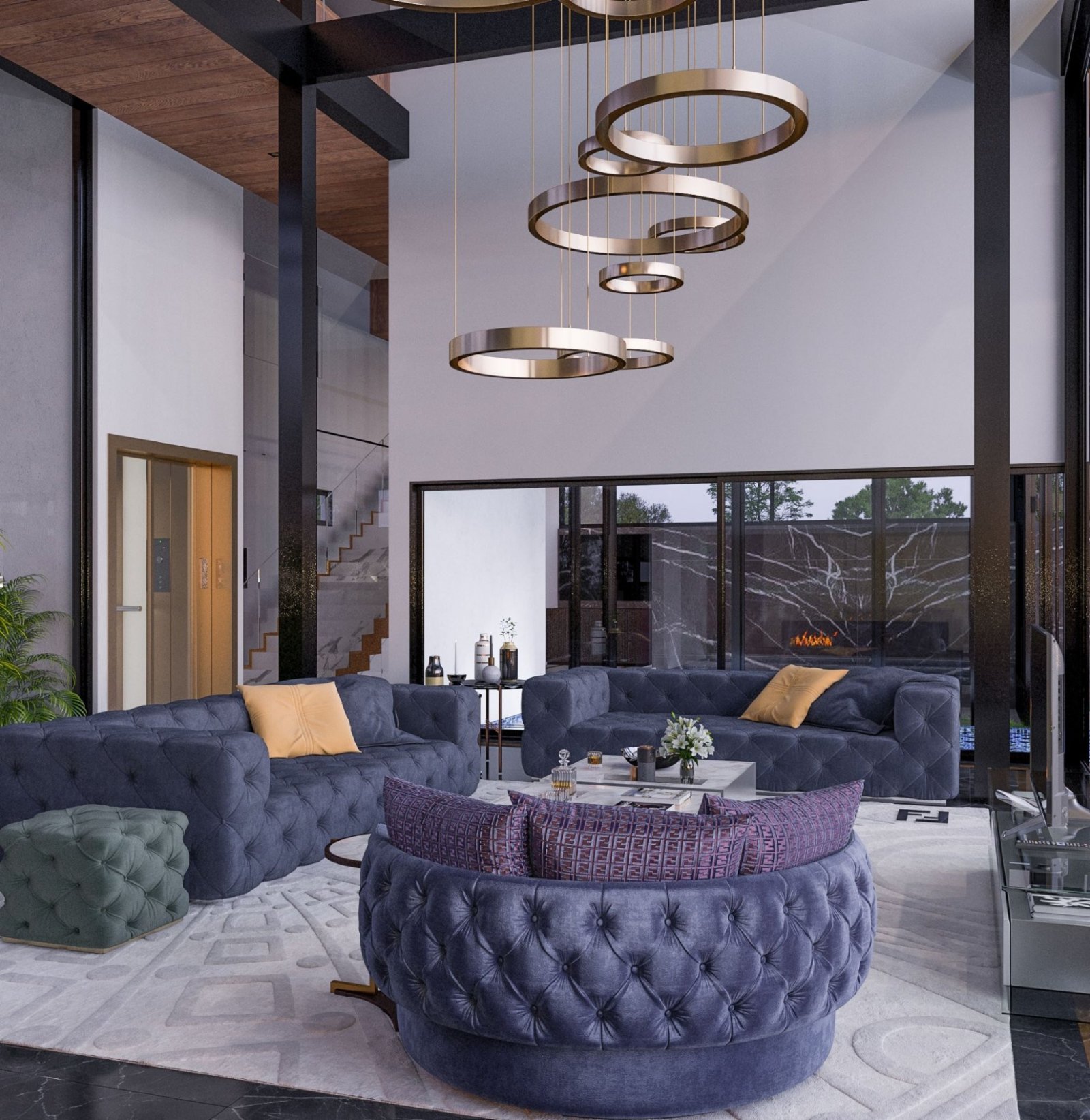 Live the ultimate Mediterranean lifestyle with this exclusive 7-bedroom beachfront mansion for sale in Cyprus, located right next to a 5-star luxury r