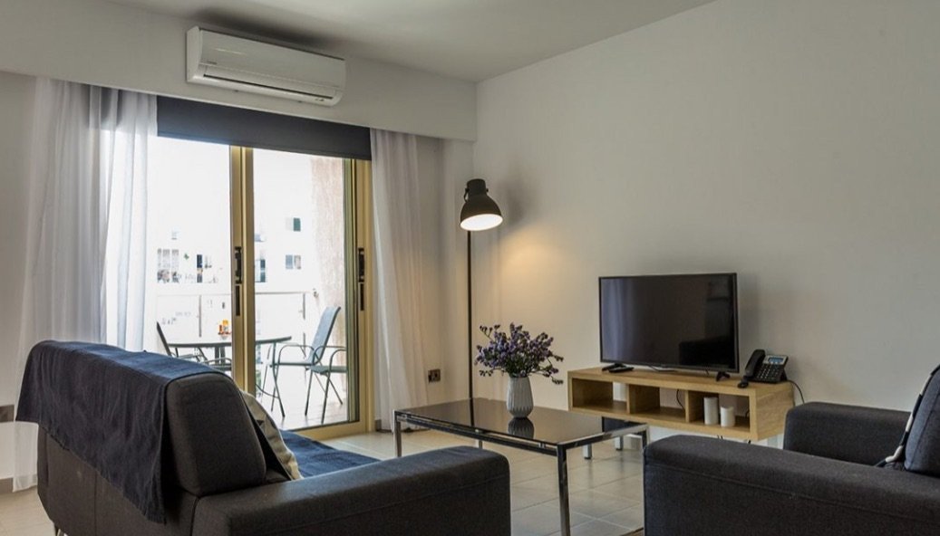 Located on the 2nd floor this exclusive three-bedroom luxury apartment has an open plan living and dining area with a separated fully equipped modern 