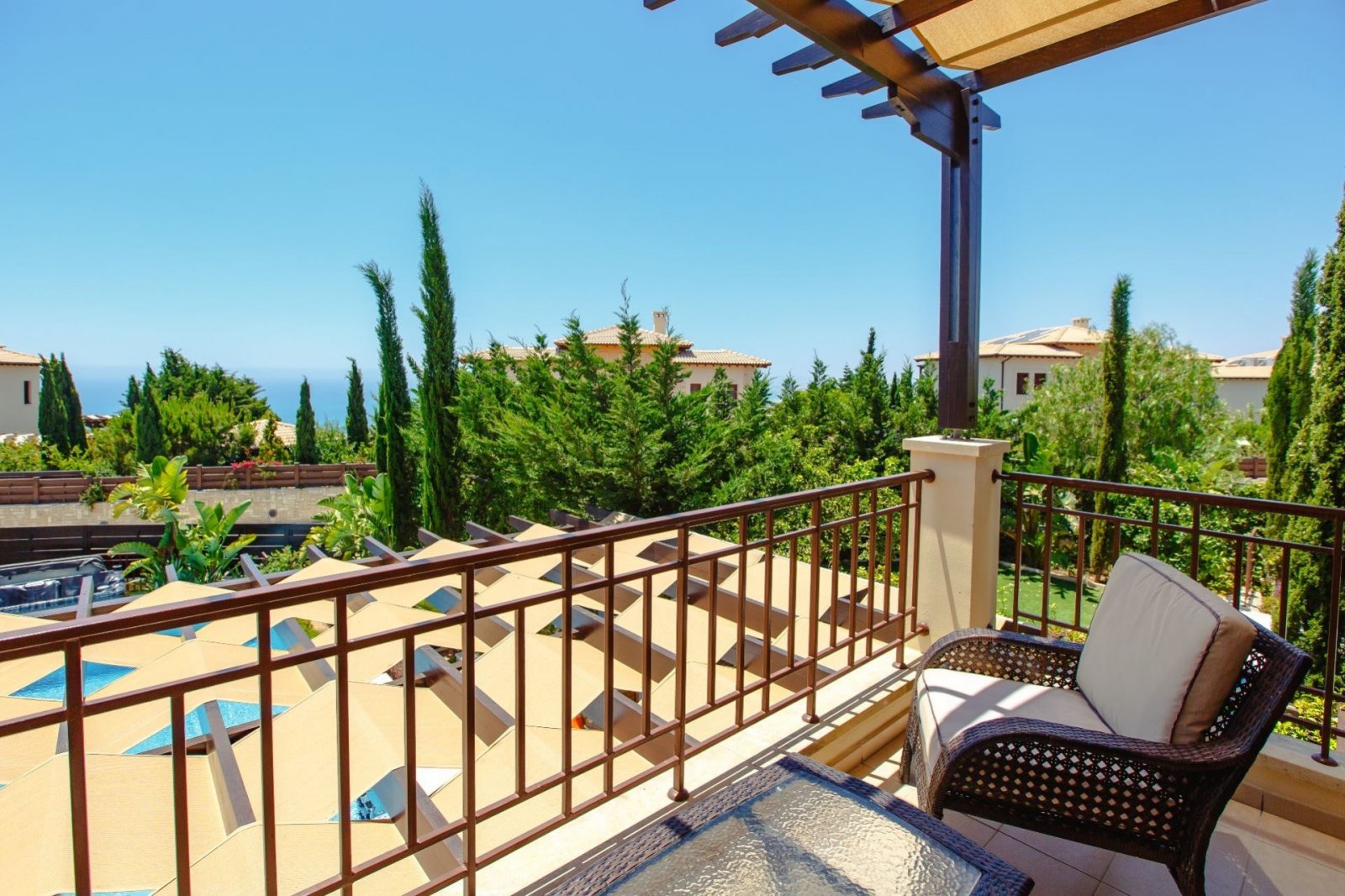 Villa for sale in Aphrodite Hills Koukila in Paphos
Beautiful 3 bedroom villa, south-facing site offering fabulous sea views and is just a short strol